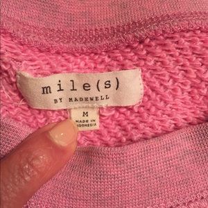Madewell Tops - 🌸oversized pink Madewell sweatshirt🌸 Madewell Tops - 🌸oversized pink Madewell sweatshirt🌸